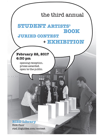 3rd Student Artists Book Contest  2017 logo