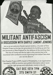 Militant Antifascism | A Discussion with Daryle Lamont Jenkins by Students of RISD and RISD Archives
