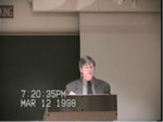 Architecture Lecture | Graham Morrison, March 12, 1998 by Graham Morrison, Architecture Department, and RISD Archives