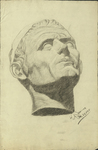 Cast Sketch by Harry A. Samoore and RISD Archives