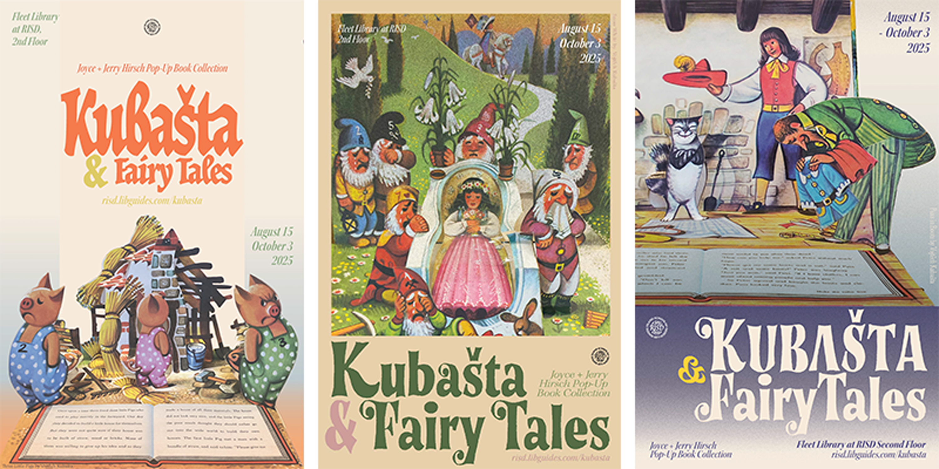2025 Kubašta & Fairy Tales | Joyce + Jerry Hirsch Pop-up Book Collection
