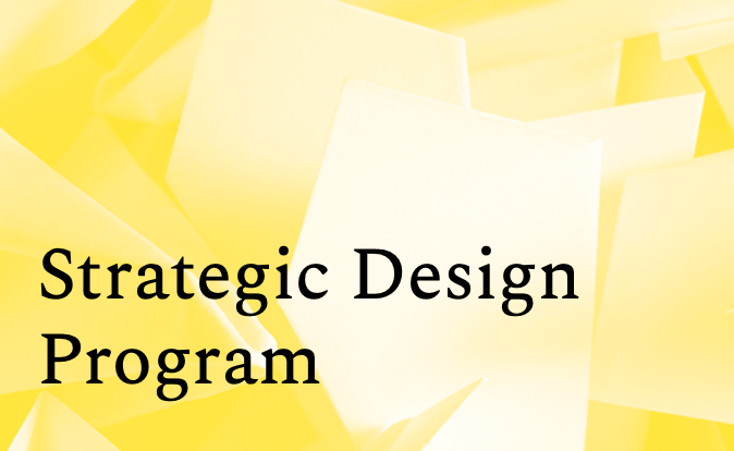 Strategic Design Program
