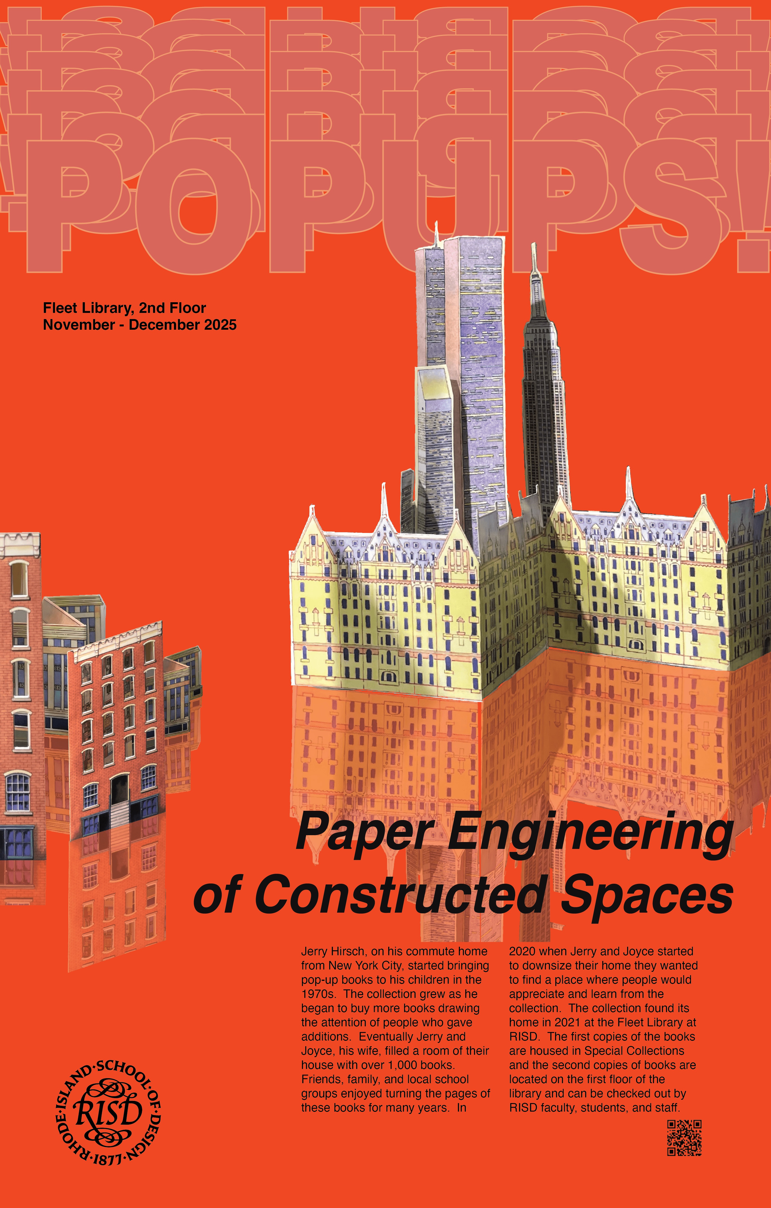 2025 Pop-Ups! Paper Engineering of Constructed Spaces | Joyce + Jerry Hirsch Pop-up Book Collection