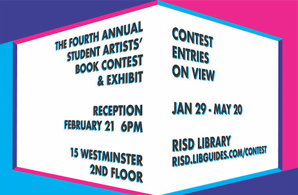 The Fourth Annual Student Artists' Book Contest and Exhibit Reception