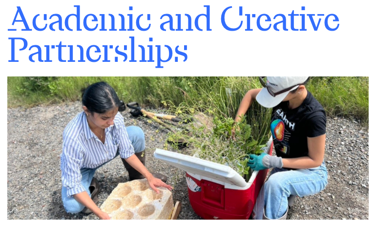 Academic and Creative Partnerships