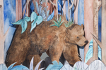 A Bear in the Woods by Clarisse Angkasa, Fleet Library, and Special Collections