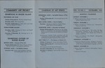 Calendar of Events November 1942 by Brown/RISD Community Art Project