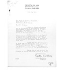 Correspondence July 14, 1943 by Brown/ RISD