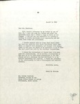 Correspondence August 03, 1943 by Brown/ RISD