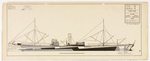 Type 11 Design A Port Side; SS Itasca by Maurice L. Freedman and Navy Dept. Bureau of C&R, Washington D.C.