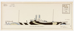 Type 15 Design D Port Side; SS Harburg by Maurice L. Freedman and Navy Dept. Bureau of C&R, Washington D.C.
