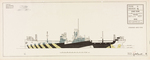 Type 9 Design Q Port Side by Maurice L. Freedman and Navy Dept. Bureau of C&R, Washington D.C.