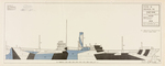 Type 9 Design M Port Side; SS Massachusetts by Maurice L. Freedman and Navy Dept. Bureau of C&R, Washington D.C.