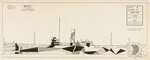 Type 9 Design E Port Side; SS Massachusetts by Maurice L. Freedman and Navy Dept. Bureau of C&R, Washington D.C.