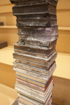 Stacked & Altered | Stacks of Books by Jared Bark and Altered Books from Special Collections by Special Collections, Jared Bark, and Fleet Library
