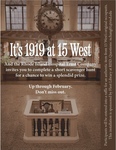 Tell(er)ing History: A Portal to 15 West’s Past Poster by Naya Lee Chang and Fleet Library