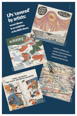 LPs Covered by Artists Exhibit Poster