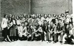 Freshman Class RISD 1930, Exterior of Waterman Building, Eliza Gardiner Photographer(1) by Experimental and Foundation Studies Division