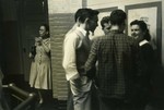 Model and art students, Howell Collection, 1953 by Experimental and Foundation Studies Division