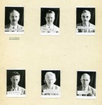 Freshman Foundation Faculty Mugshots 1947 by Experimental and Foundation Studies Division