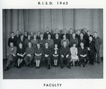 RISD Faculty 1942 yearbook by Experimental and Foundation Studies Division