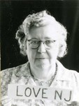 Nancy Jones Love, RISD mugshot 1947 by Experimental and Foundation Studies Division
