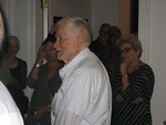 Jack Massey, at his RISD retirement party by Experimental and Foundation Studies Division