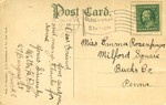 Waterman Postcard Image #3, verso of postcard by Experimental and Foundation Studies Department