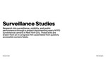 Surveillance Studies