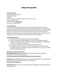 Public Projection | Wintersession 2025 Syllabus by Kameron Neal and Movement Lab
