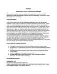 Performance Assemblages | Wintersession 2025 Syllabus by LA Samuelson and Movement Lab