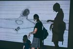 Telegraph Valley Projected Animation by LA Samuelson and Movement Lab