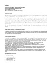 Transversal Storytelling | Wintersession 2026 Syllabus