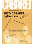 RISD Cabaret 1987-2000 Retrospective Poster