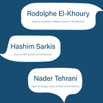 rizdeology | S2E5: Rodolphe El-Khoury, Hashim Sarkis, Nader Tehrani by Rodolphe El-Khoury, Hashim Sarkis, Nader Tehrani, Michael J. Farris, and rizdeology