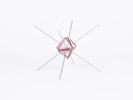 Synergetic Octahedron Jitterbug with Three Fold Axis of Rotation by Fleet Library