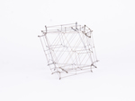 Wire Octahedron Jitterbug by Fleet Library