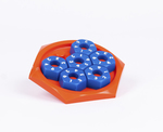 Hexagonal number, nut puzzle by Fleet Library