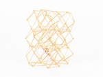 Wooden Cuboctahedral Mesh by Fleet Library