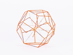 interpenetrating Pentagonal Dodecahedrons by Fleet Library