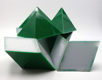 Fold Up Rhombic Dodecahedron by Fleet Library