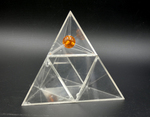 Glued Moduledra (4 Tetrahedron and 1 Octahedron) by Fleet Library