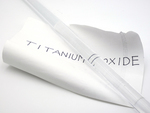 “TITANIUM DIOXIDE” plastic rod and paper by Fleet Library