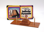 Wooden Pyramid Game “Indische Pyramide” by Fleet Library