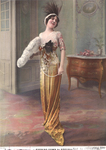 Evening Gown by Fleet Library, Visual + Material Resources, and Baron Christoff von Drecoll