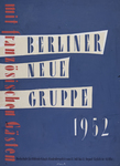 Berliner Neue Gruppe 1952 by Richard Blank, Fleet Library, and Visual + Material Resources