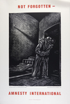 Not Forgotten - Amnesty International by Fritz Eichenberg, Fleet Library, and Visual + Material Resources