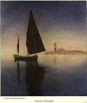 Venice--Twilight by Fleet Library, Visual + Material Resources, and Maxfield Parrish