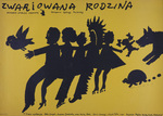 Zwariowana Rodzina (Crazy Family) film poster by Fleet Library, Visual + Material Resources, and Mieczysław Wasilewski