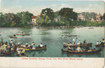 Canoe Carnival, Omega Pond, Ten Mile River, Rhode Island by The Rhode Island News Co., Providence, RI; Visual + Material Resources; and Fleet Library
